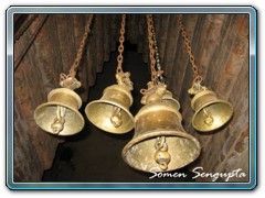 Metal Bells at Bahulara Deul  - Bankura, Bengal