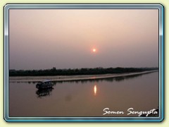 Sunset, Kaikhali, Bengal
