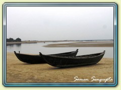 Two Boats,Tajpur, Bengal