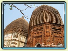 Twin temples, Supur, Birbhum